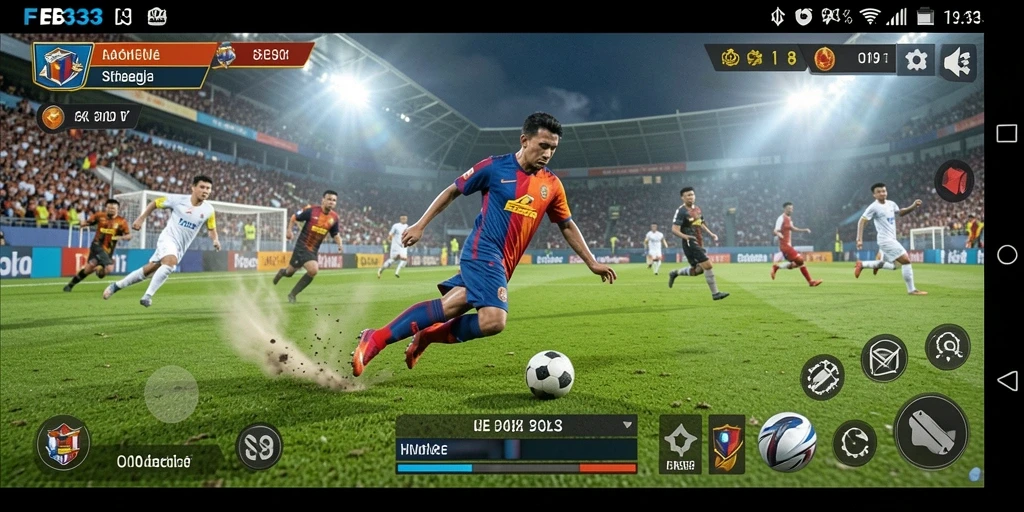 Tampilan gameplay FB333 yang menegangkan dan dinamis.