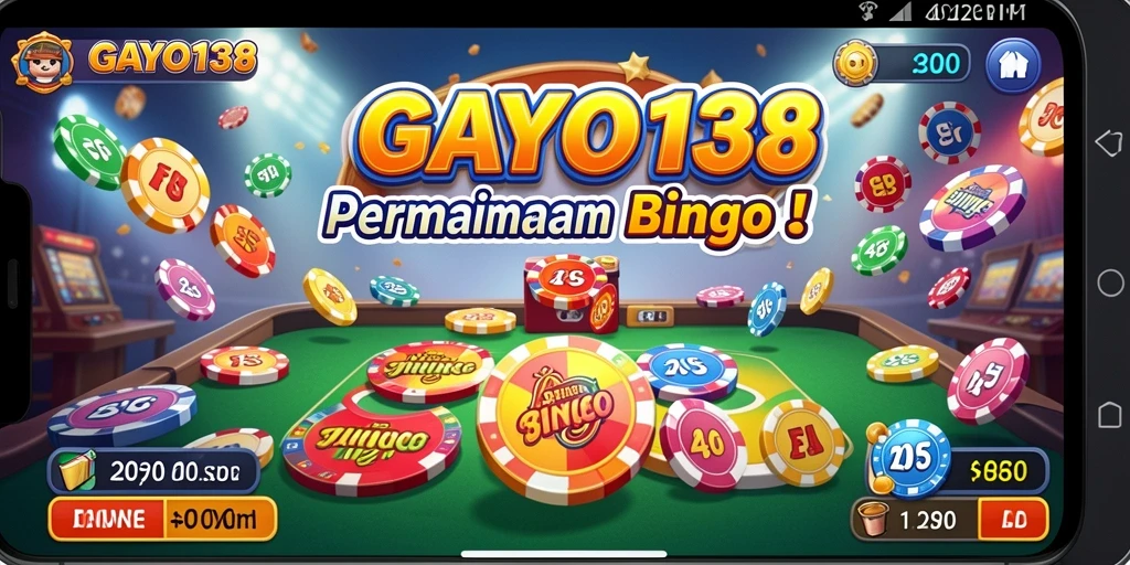 Tampilan gameplay seru di GAYO138 menunjukkan keseruan bermain Bingo.