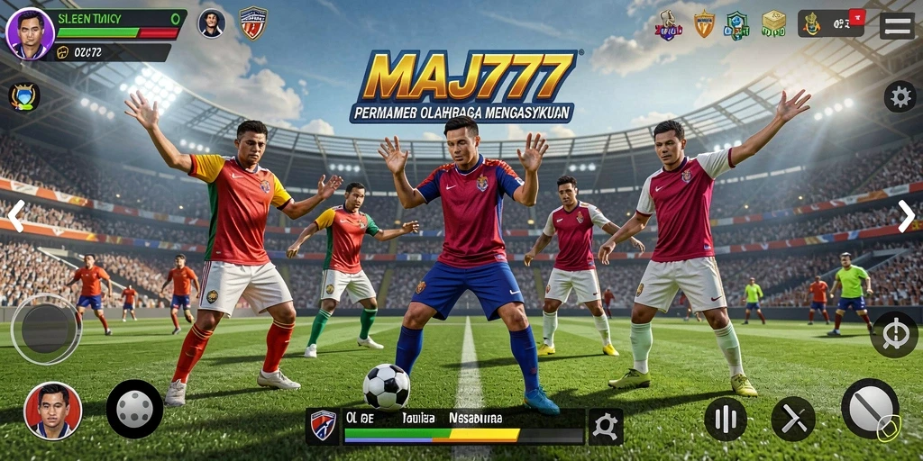 Tampilan gameplay MAJ777 yang dinamis dan mengasyikkan.