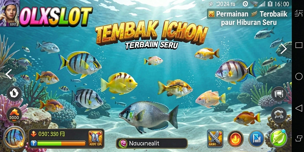 Tampilan gameplay Tembak Ikan yang seru di OLXSLOT.