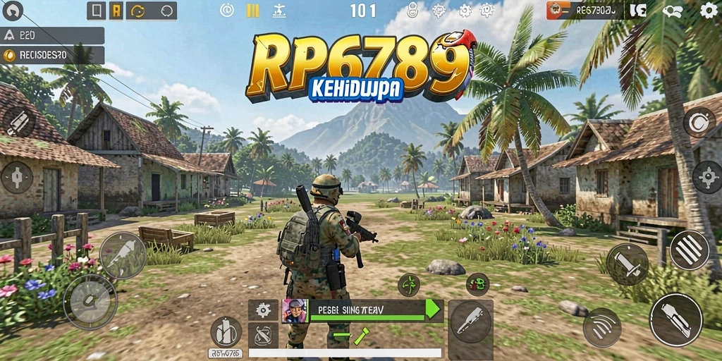 Tangkapan layar dari gameplay menarik RP6789 dalam simulasi kehidupan.