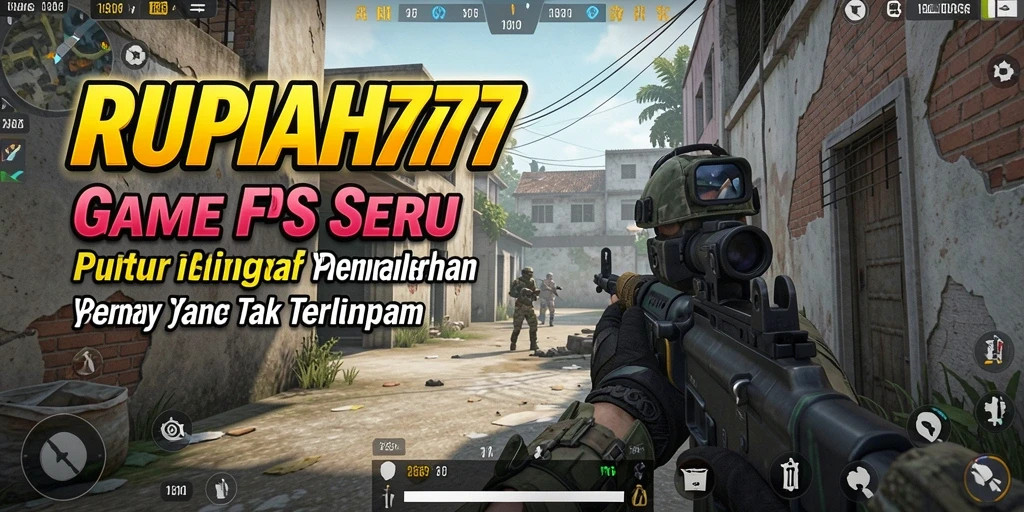 Gameplay menegangkan di RUPIAH777 dengan aksi tembak-menembak yang seru.