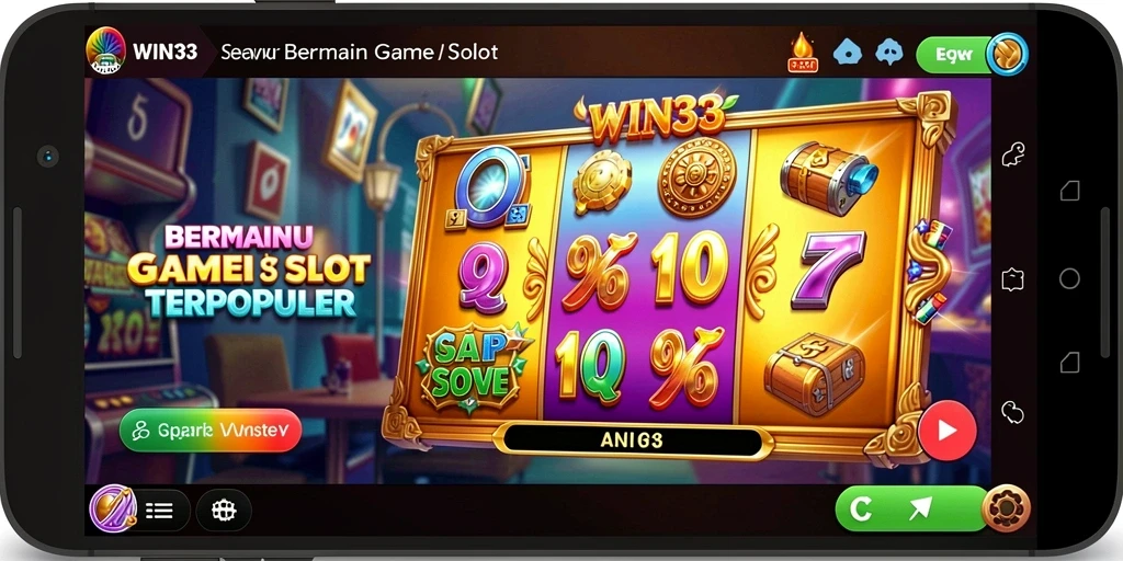 Tampilan gameplay Slot WIN33 yang mengasyikkan dan penuh warna.